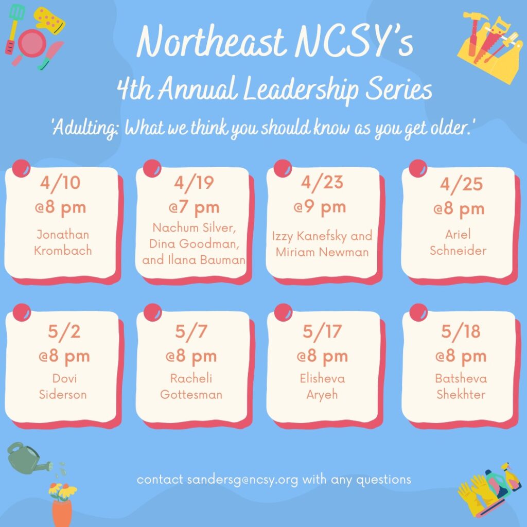 Northeast NCSY Leadership Series 2023 Northeast